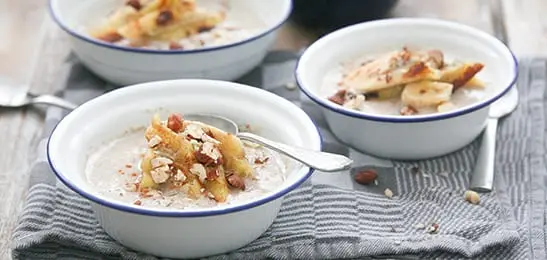 Afbeelding van Uitgelicht Recept: Havermoutpap met gebakken banaan