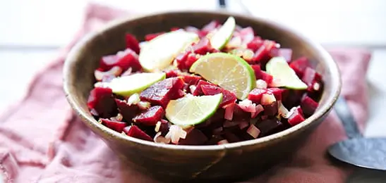 Recept van het Voedingscentrum: Bietjes-limoensalade