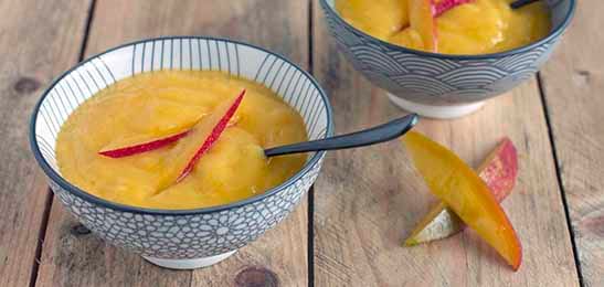 Recept van het Voedingscentrum: Mangocrème