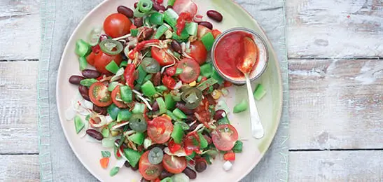 Recept van het Voedingscentrum: Mexicaanse salade