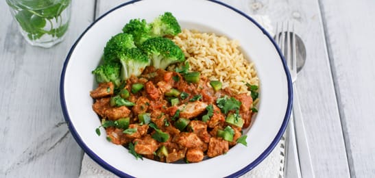 Recept van het Voedingscentrum: Vis tikka masala