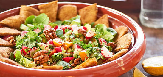 Recept van het Voedingscentrum: Fattoush