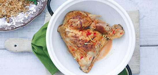 Recept van het Voedingscentrum: Kip piri piri