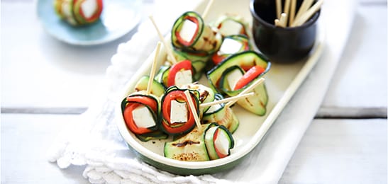 Recept van het Voedingscentrum: Courgetterolletjes