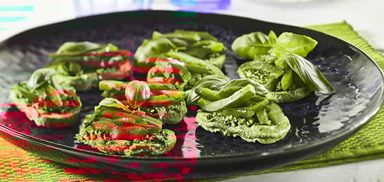 Recept van het Voedingscentrum: Crostini met paprika 
