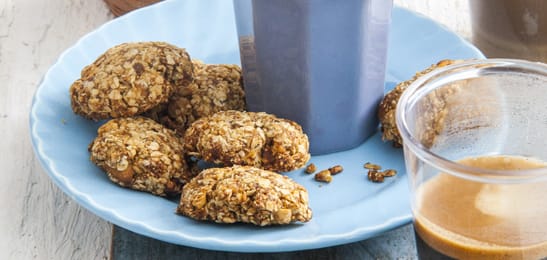 Recept van het Voedingscentrum: Havermout-vijgenkoekjes