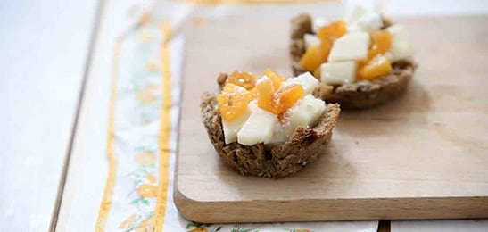 Recept van het Voedingscentrum: Fruit in zoete bakjes