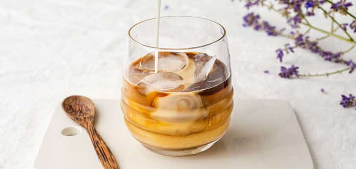 Recept van het Voedingscentrum: Iced latte 