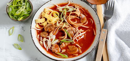 Recept van het Voedingscentrum: Tomatensoep Chinese stijl