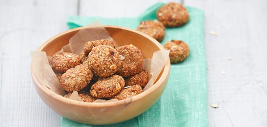 Recept van het Voedingscentrum: Havermout-dadelkoekjes