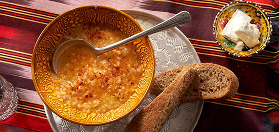 Recept van het Voedingscentrum: Ezogelin soep (Ezogelin Corbasi)
