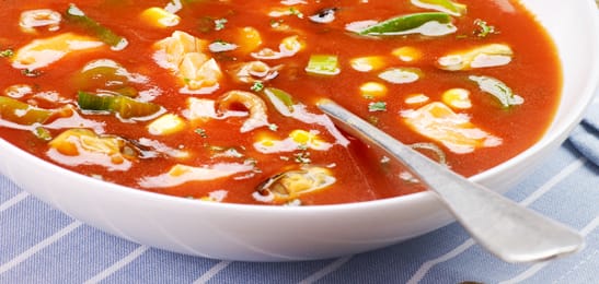 Recept van het Voedingscentrum: Groente-vissoep
