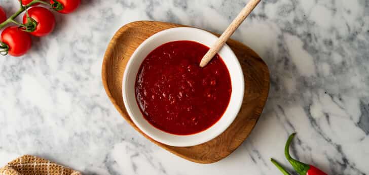 Recept van het Voedingscentrum: Chilisaus