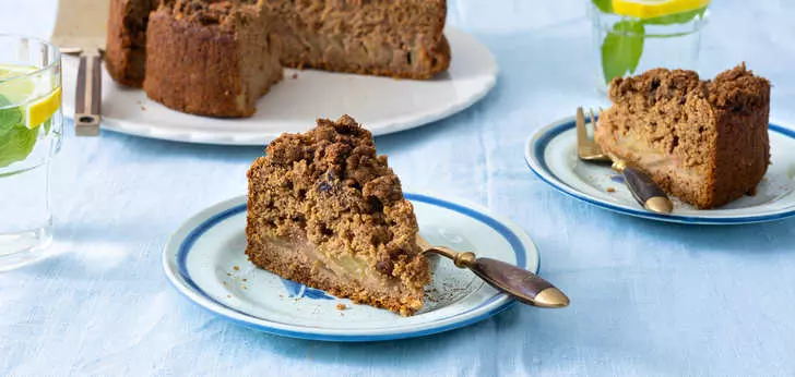 Afbeelding van Uitgelicht Recept: Appelkruimeltaart