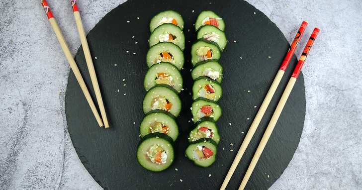 Recept van het Voedingscentrum: Gevulde komkommers
