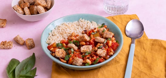 Recept van het Voedingscentrum: Stoba di boonchi wowo pretu