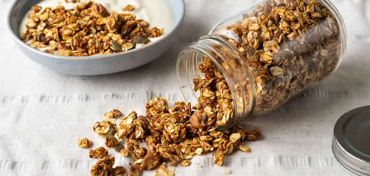 Afbeelding van Uitgelicht Recept: Pumpkin spice granola