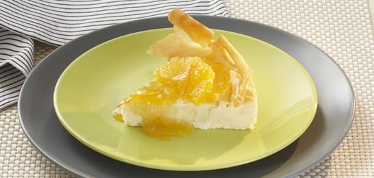 Recept van het Voedingscentrum: Sinaasappeltaart