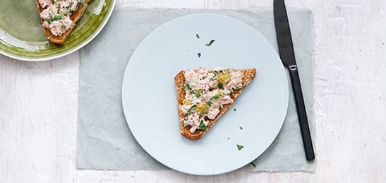 Recept van het Voedingscentrum: Crostini met tonijn
