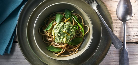 Recept van het Voedingscentrum: Spaghetti met walnotensaus