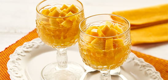 Recept van het Voedingscentrum: Mango met gember
