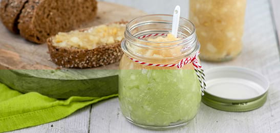 Recept van het Voedingscentrum: Appel-gemberjam