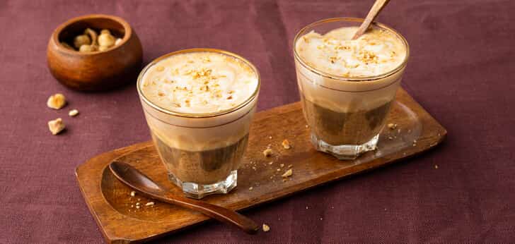 Recept van het Voedingscentrum: Hazelnootkoffie
