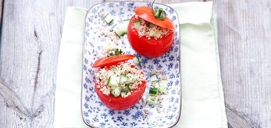 Recept van het Voedingscentrum: Gevulde tomaten