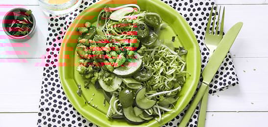 Recept van het Voedingscentrum: Mie met groente en tempé