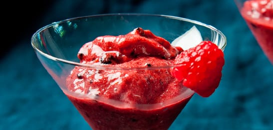 Recept van het Voedingscentrum: Rood fruit sorbet