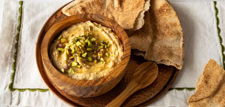 Halva-spread met vanille