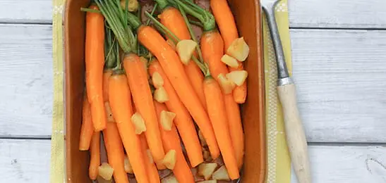 Recept van het Voedingscentrum: Fris gestoofde worteltjes