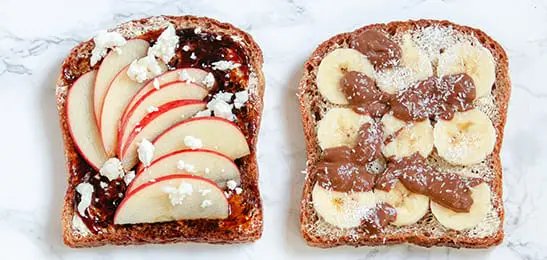 Afbeelding van Uitgelicht Recept: Boterham chocobanaan met kokos