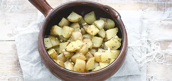 Recept van het Voedingscentrum: Griekse aardappelen