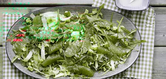 Recept van het Voedingscentrum: Witlof-grapefruitsalade