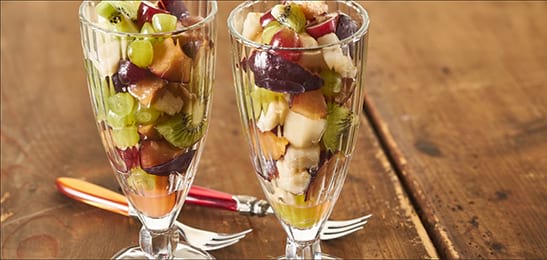 Recept van het Voedingscentrum: Fruitcoupe
