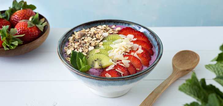 Recept van het Voedingscentrum: Zomerse smoothiebowl