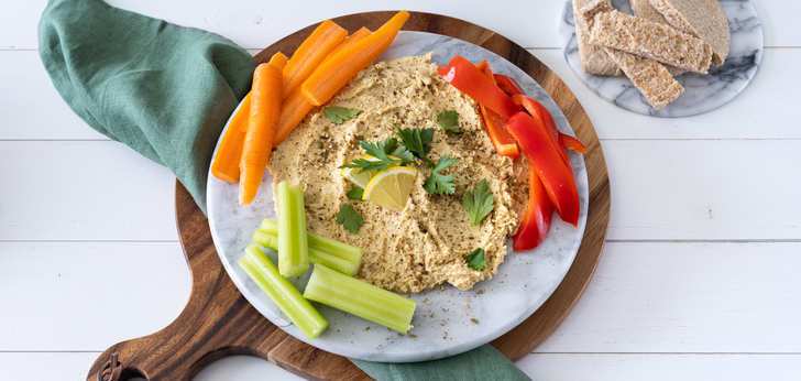 Recept van het Voedingscentrum: Hummus board