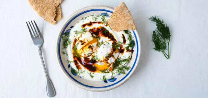 Recept van het Voedingscentrum: Turkish eggs