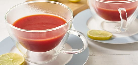 Recept van het Voedingscentrum: Warme tomatendrank