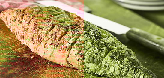 Recept van het Voedingscentrum: Knoflook-kruidenstokbrood