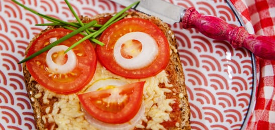 Recept van het Voedingscentrum: Panpizza