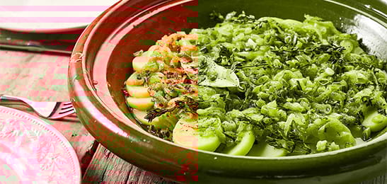 Recept van het Voedingscentrum: Aardappel-uienschotel