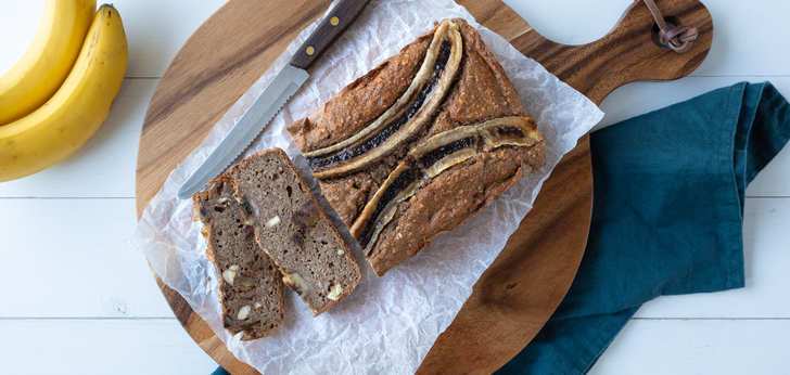 Recept van het Voedingscentrum: Bananenbrood