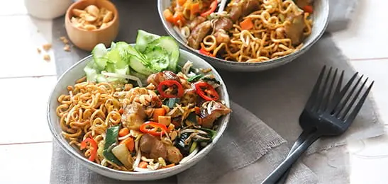 Recept van het Voedingscentrum: Bami goreng