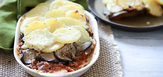 Recept van het Voedingscentrum: Moussaka