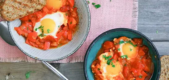 Recept van het Voedingscentrum: Huevos a la flamenca