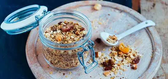 Recept van het Voedingscentrum: Granola