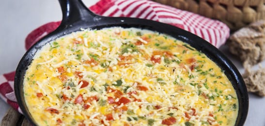 Recept van het Voedingscentrum: Omelet met pit