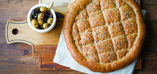 Recept van het Voedingscentrum: Pide (Turks brood)